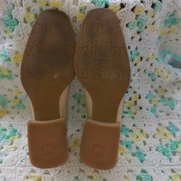 Wonders Women's C-6810 Iseo Natural Cream Two-Tone Shoes Size 37 EU - Picture 8 of 16